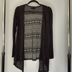 Aeropostale Black Cardigan